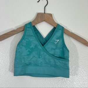 Gymshark Camo Seamless Sports Bra